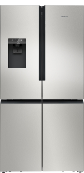 Siemens KF96DPPEA, iQ700, fridge-freezer combination, multi-door, 183 x 90.5 cm, stainless steel, brushed steel AntiFingerprint, Total noFrost, EEK: E, with 5 year guarantee!