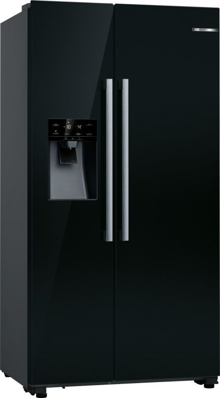 BOSCH KAD93ABEP, American Side by Side, 178.7 x 90.8 cm, Black, Series 6, EEK: E, with 5 year guarantee!