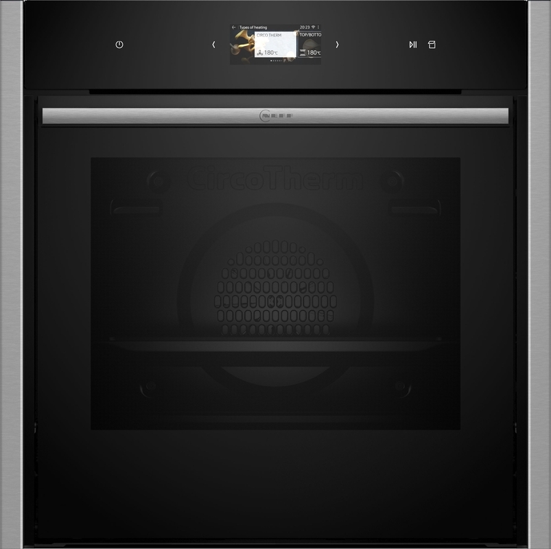 Neff B64VS31N0 built-in oven with Vario Steam and Slide &amp; Hide, EEK: A+, with 5 year guarantee!