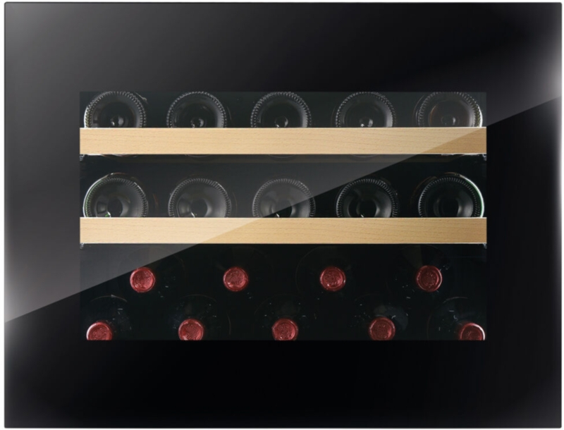 Dunavox Horizon 19, undercounter wine refrigerator, black, DVH-19.50B.TO. With a 3 year guarantee!