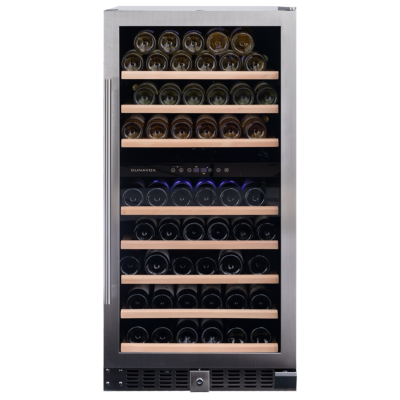 Dunavox Grande 94, freestanding wine refrigerator, stainless steel, DX-94.270SDSK. With a 3 year guarantee!
