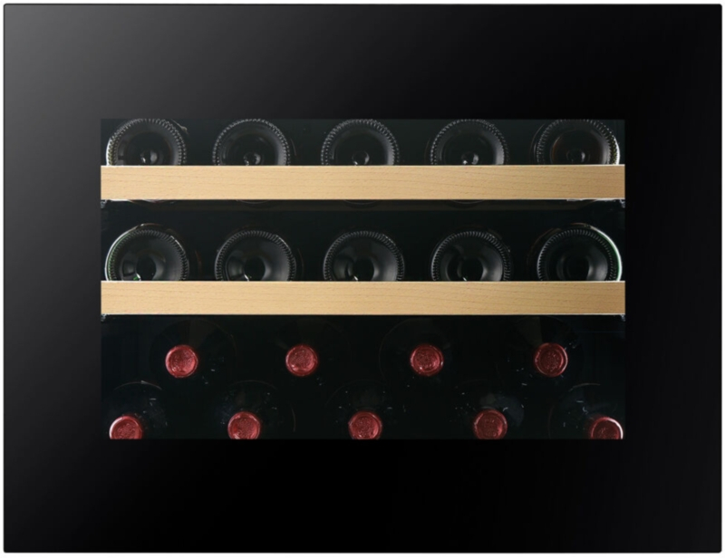 Dunavox Horizon 19, undercounter wine refrigerator, matt black, DVH-19.50MB.TO. With a 3 year guarantee!