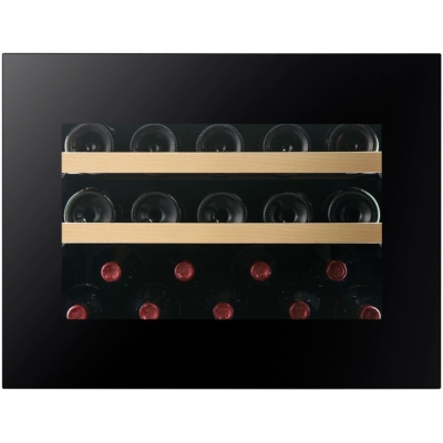 Dunavox Horizon 19, undercounter wine refrigerator, matt black, DVH-19.50MB.TO. With a 3 year guarantee!