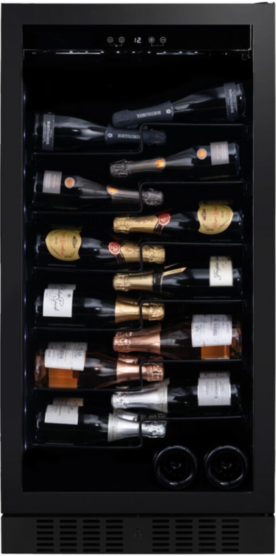 Dunavox Sera 70, free-standing wine refrigerator, matt black, DX-70.258MB. With a 3 year guarantee!