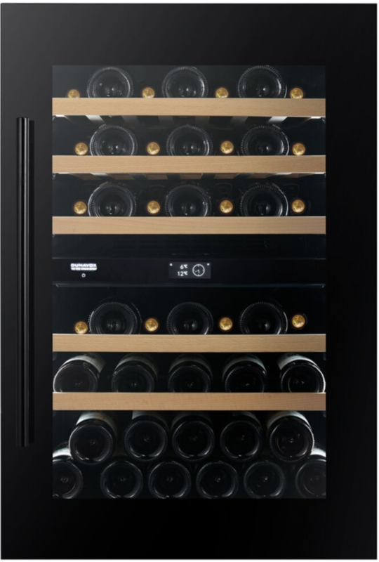 Dunavox Prime 44, undercounter wine refrigerator, black, DVP-44.120DB. With a 3 year guarantee!