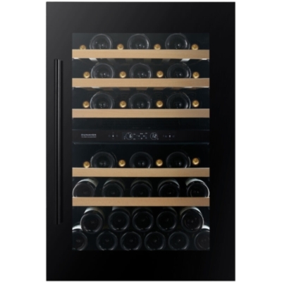 Dunavox Spirit 44, undercounter wine refrigerator, matt black, DVS-44.120DMB. With a 3 year guarantee!