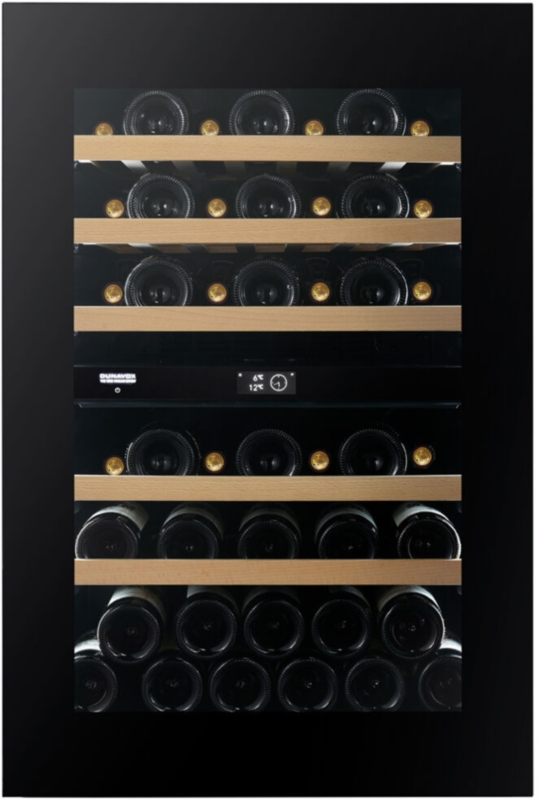 Dunavox Noble 44, undercounter wine refrigerator, black, DVN-44.120DB.TO. With a 3 year guarantee!