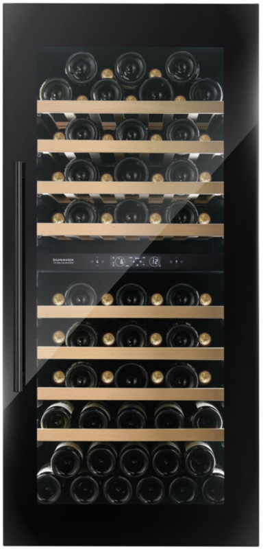 Dunavox Spirit 70, undercounter wine refrigerator, black, DVS-70.185DB. With a 3 year guarantee!