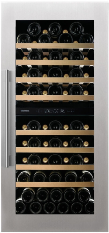 Dunavox Spirit 70, винный холодильник подстольный, нержавеющая сталь, ДВС-70.185ДСС. С гарантией 3 года!