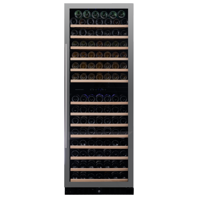 Dunavox Grande 181, freestanding wine refrigerator, stainless steel, DX-181.490SDSK. With a 3 year guarantee!