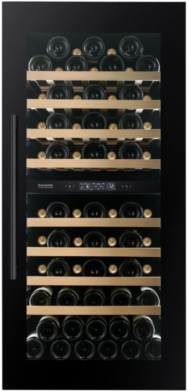 Dunavox Spirit 70, undercounter wine refrigerator, matt black, DVS-70.185DMB. With a 3 year guarantee!