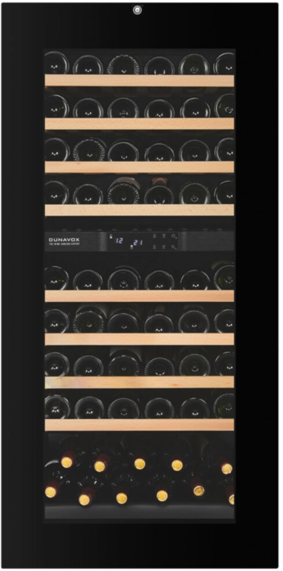 Dunavox Balance 65, встраиваемый холодильник для вина, черный, DXB-65.154DB.TO. С гарантией 3 года!