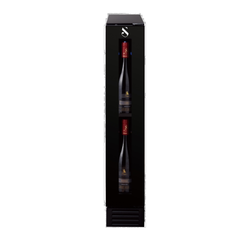 Swisscave WL30F, 1-zone wine refrigerator 82 cm, 9 bottles, black. With a 5 year guarantee!