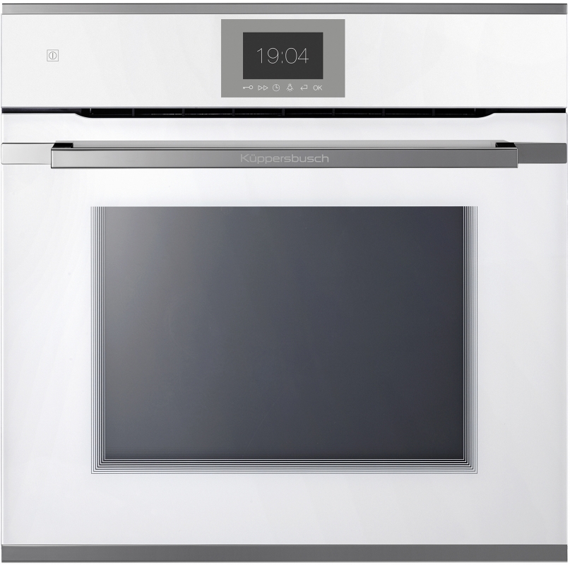 Küppersbusch BP 6550.0 W3, oven white / Silver Chrome, with 5 year guarantee!