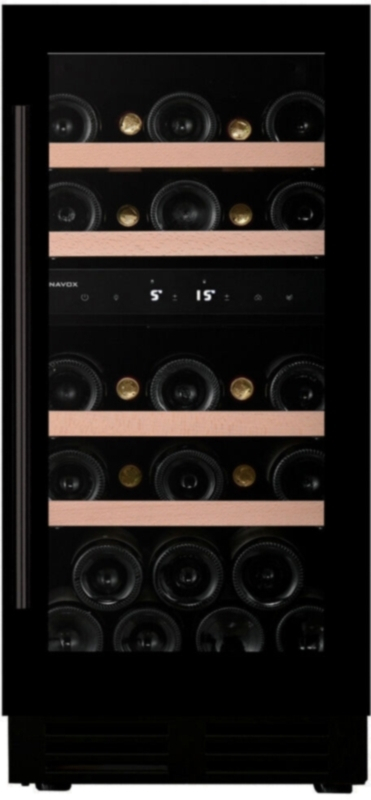 Dunavox Flow 32D, wine refrigerator, matt black, DAUF-32.78DMB. With a 3 year guarantee!