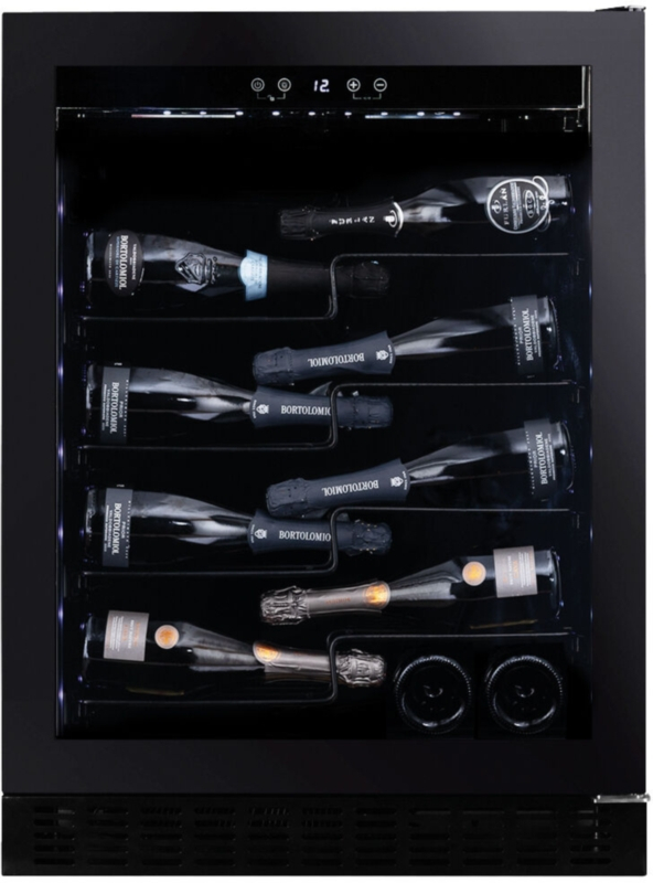 Dunavox Sera 40, undercounter wine refrigerator, matt black, DAUF-40.138MB. With a 3 year guarantee!