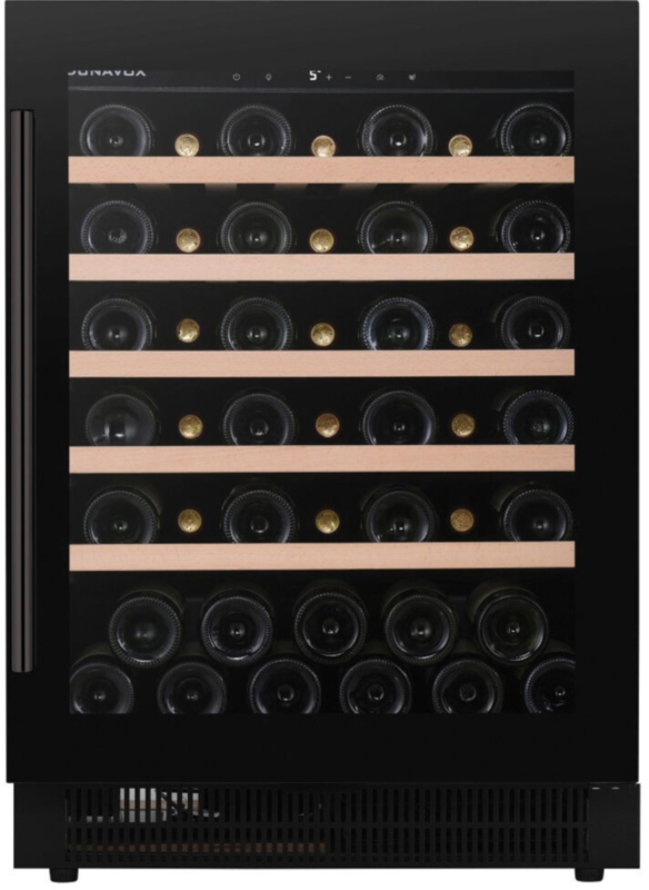 Dunavox Flow 46, undercounter wine refrigerator, matt black, DAUF-46.138MB. With a 3 year guarantee!