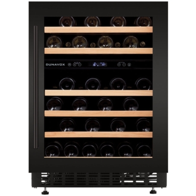 Dunavox Flow 46D, letialune veinikülmik, matt must, DAUF-46.145DMB. 3 aastase garantiiga!