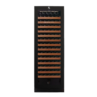 Swisscave WLB-460FL-HU-MIX, 1-tsooniline veinikülmik 172 cm, 168 pudelit, must. 5 aastase garantiiga!