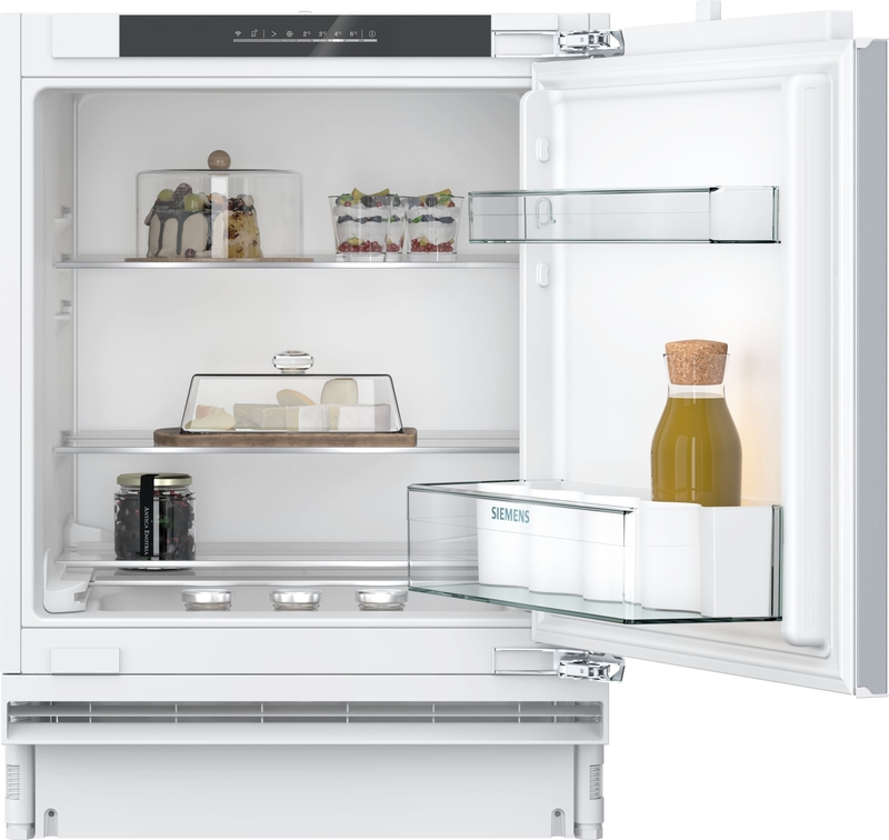 Siemens KU21RVFE0, iQ300, undercounter refrigerator, 82 x 60 cm, flat hinge, EEK: E, with 5 year guarantee!