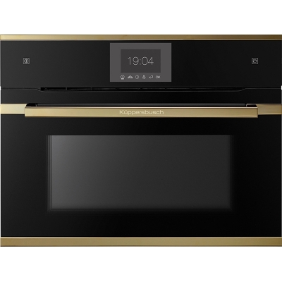 Küppersbusch CBD 6550.0 S4, compact oven black / gold, with 5 year guarantee!