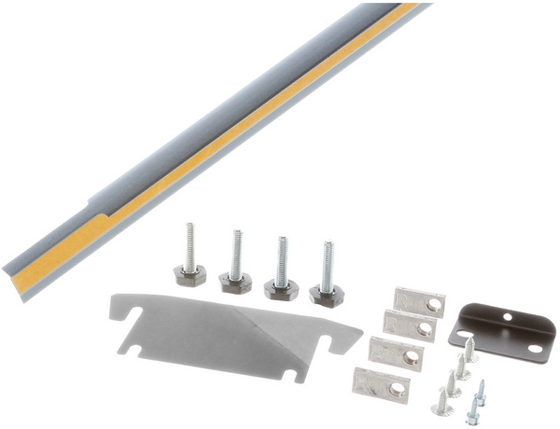 Siemens KS39ZAX00, connection set brushed black steel