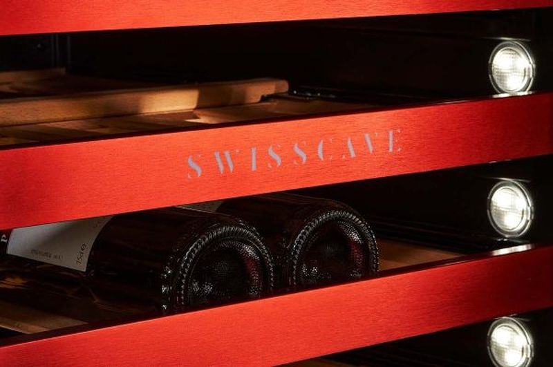 Swisscave TRIMKIT-RED-50, replaceable metal decorative panel Red