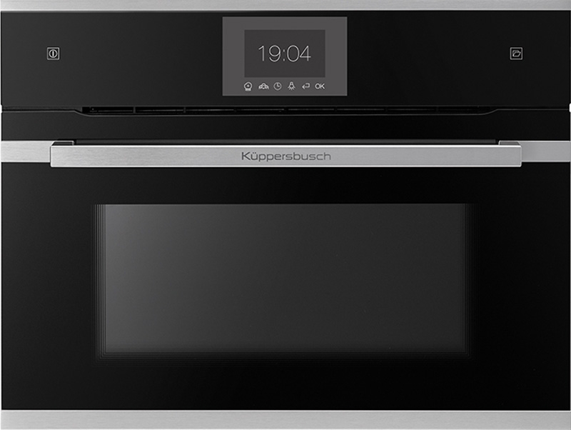 Küppersbusch CBD 6550.0 S1 AirFry, compact oven black / stainless steel, with 5 year guarantee!