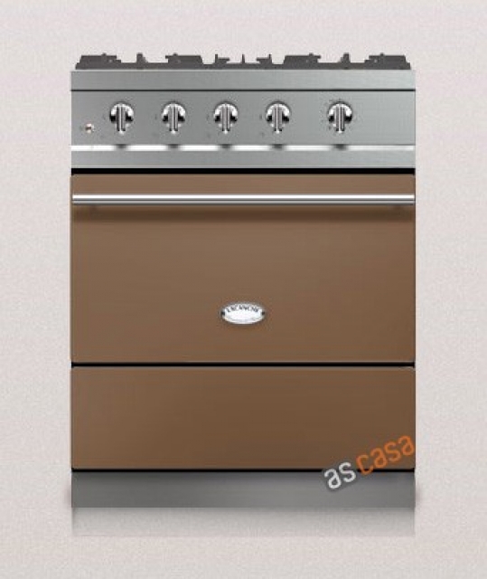 Lacanche Cormatin Modern, cooking station, 70 cm, color chestnut brown, with 5 year guarantee!