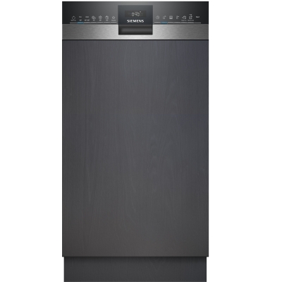 Siemens SR53ES24KE, iQ300, partially integrated dishwasher, 45 cm, brushed steel, EEK: C, with 5 year guarantee!