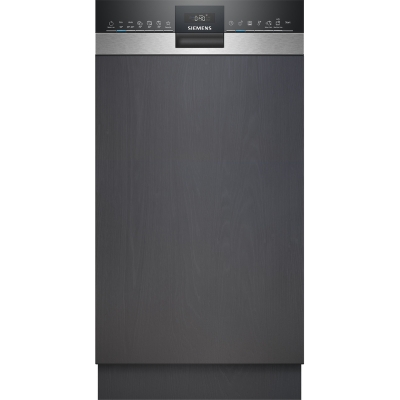 Siemens SR53ES25KE, iQ300, partially integrated dishwasher, 45 cm, brushed steel, EEK: B, with 5 year guarantee!