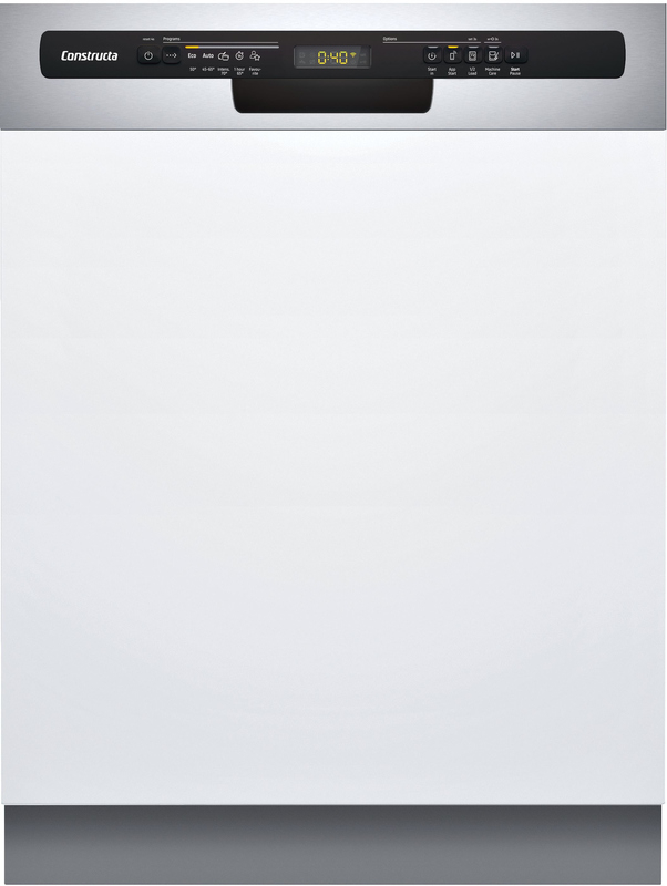 Constructa CG5IS03ITE, osaliselt integreeritud nõudepesumasin, 60 cm, harjatud teras, kr: E, garantiiga 5 aastat!