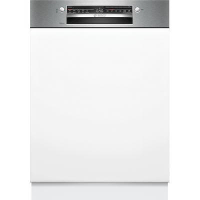 Bosch SMI2ITS09E, Series 2, semi-integrated dishwasher, 60 cm, brushed steel, EEK: E, with 5 year guarantee!