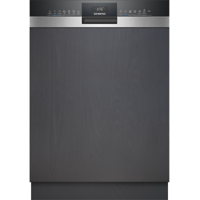 Siemens SN53HS03TE, iQ300, partially integrated dishwasher, 60 cm, brushed steel, EEK: C, with 5 year guarantee!