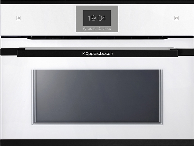 Küppersbusch CBD 6550.0 W5, compact oven white / Black Velvet, with 5 year guarantee!