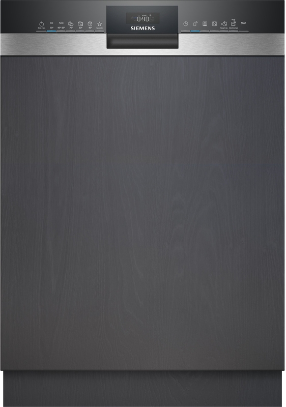 Siemens SX53ES22CE, iQ300, osaliselt integreeritud nõudepesumasin, 60 cm, harjatud teras, kr: A, garantiiga 5 aastat!