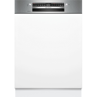 Bosch SMI4ECS28E, Series 4, semi-integrated dishwasher, 60 cm, brushed steel, EEK: A, with 5 year guarantee!