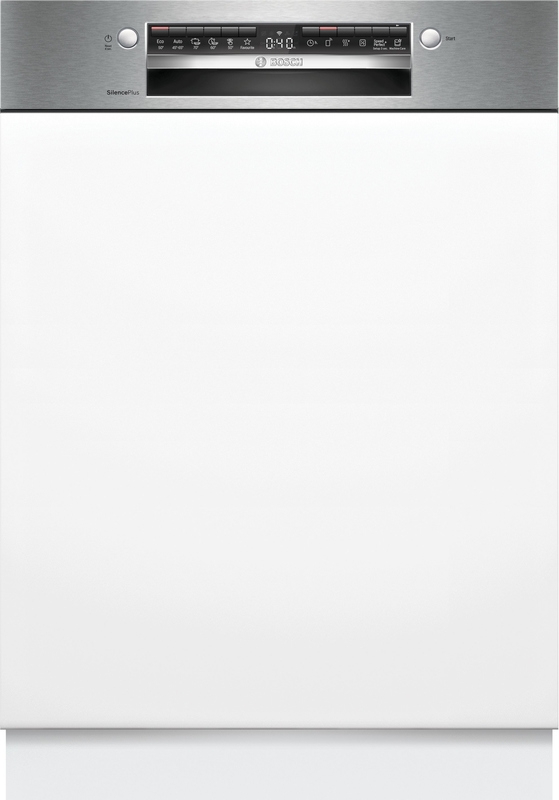 Bosch SBI4ECS28E, XXL osaliselt integreeritud nõudepesumasin, seeria 4, 60 cm, harjatud teras, kr: A, garantiiga 5 aastat!