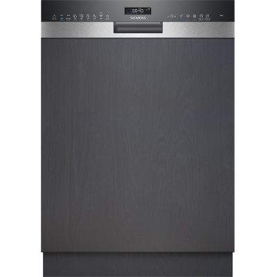 Siemens SN55ZS07CE, iQ500, partially integrated dishwasher, 60 cm, brushed steel, EEK: B, with 5 year guarantee!