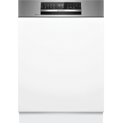 Bosch SMI6ECS12E, Series 6 semi-integrated dishwasher, 60 cm, brushed steel, EEK: A, with 5 year guarantee!