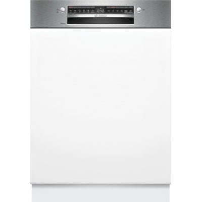 Bosch SMI4HTS14E, Series 4, semi-integrated dishwasher, 60 cm, brushed steel, EEK: C, with 5 year guarantee!