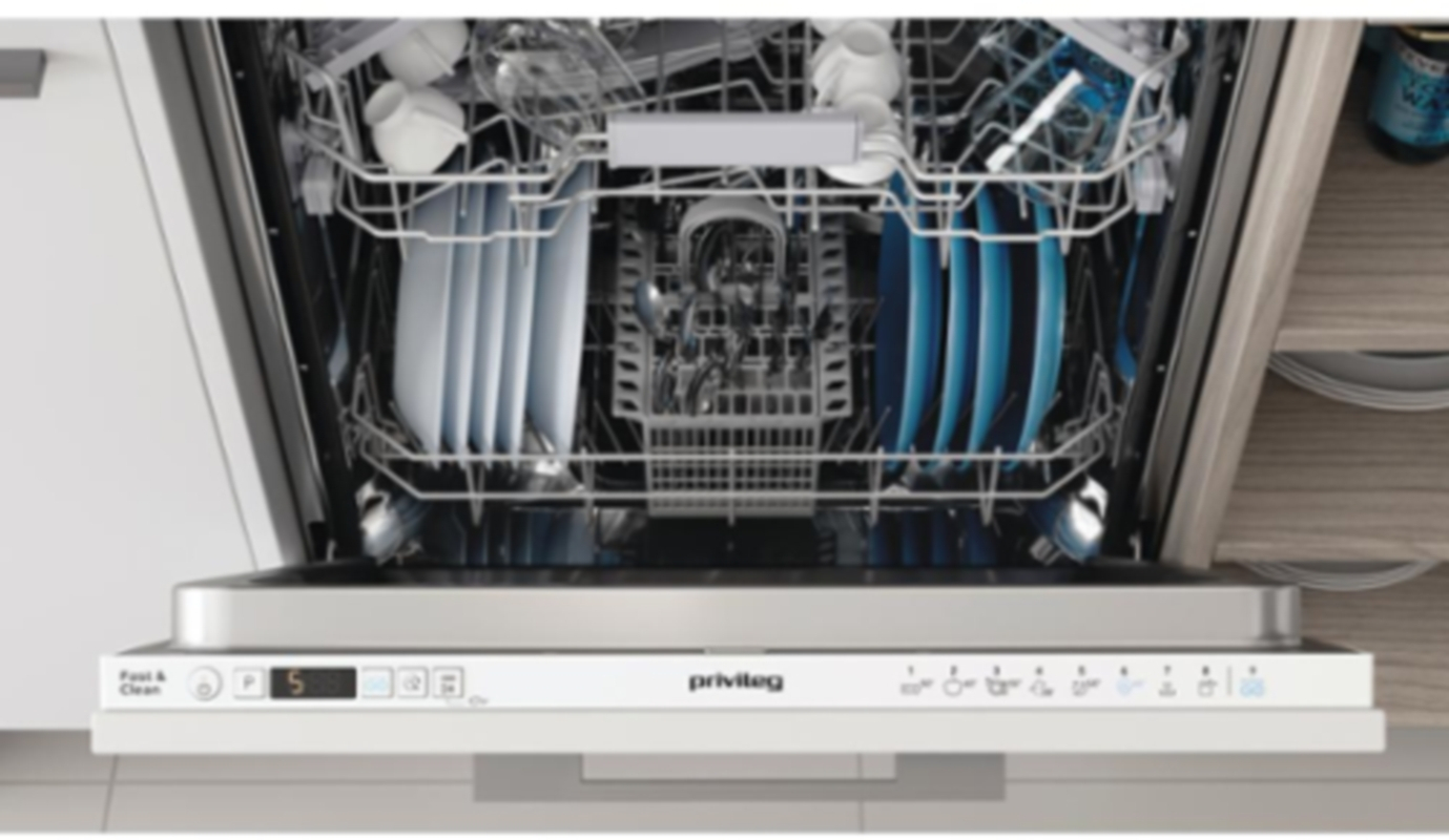 Privileg P2I HD524 A, nõudepesumasin 60 cm, täielikult integreeritav, kr: E, garantiiga 5 aastat!