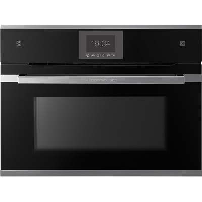 Küppersbusch CBD 6550.0 S3 AirFry, compact oven black / silver chrome, with 5 year guarantee!