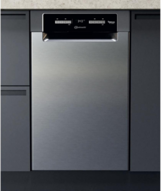 Bauknecht BSUO 3O23 PF X, letialune nõudepesumasin, 45 cm, kr: E, garantiiga 5 aastat!