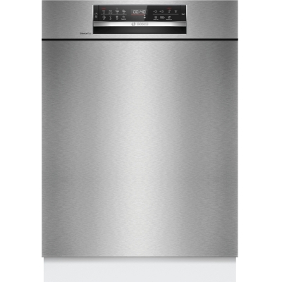 BOSCH SMU6ECS12E, undercounter dishwasher, series 6, 60 cm, brushed steel, EEK: A, with 5 year guarantee!