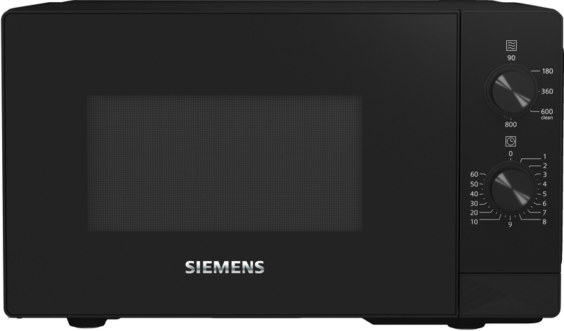 Siemens FF020LMB2, iQ300, freestanding microwave, 44 x 26 cm, black, 5 year guarantee