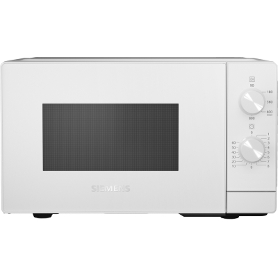 Siemens FF020LMW0, iQ300, freestanding microwave, 44 x 26 cm, white, 5 year guarantee