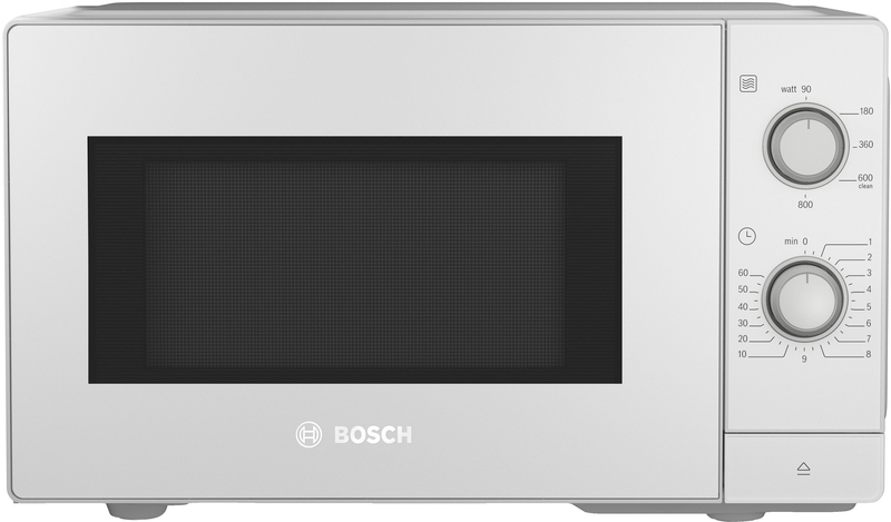 Bosch FFL020MW0, Freestanding Microwave, Series 2, White, with 5-year guarantee!