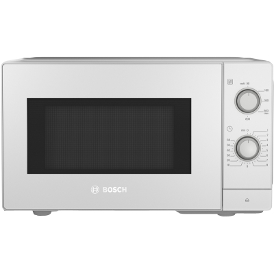 Bosch FFL020MW0, Freestanding Microwave, Series 2, White, with 5-year guarantee!