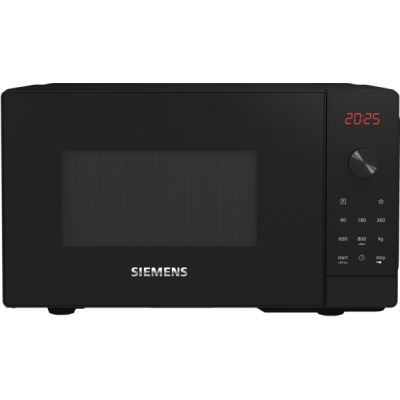 Siemens FF023LMB2, iQ300, freestanding microwave, 44 x 26 cm, black, stainless steel, 5 year guarantee